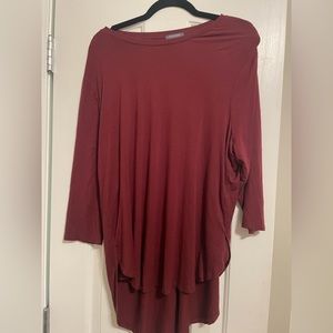 Super soft and cozy maroon top! Pair it with anything to elevate your look!